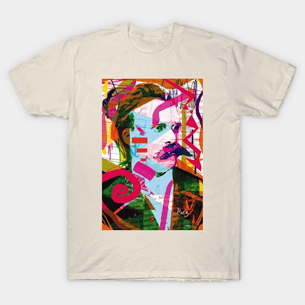 Friedrich Nietzsche T-Shirt by Exile Kings 